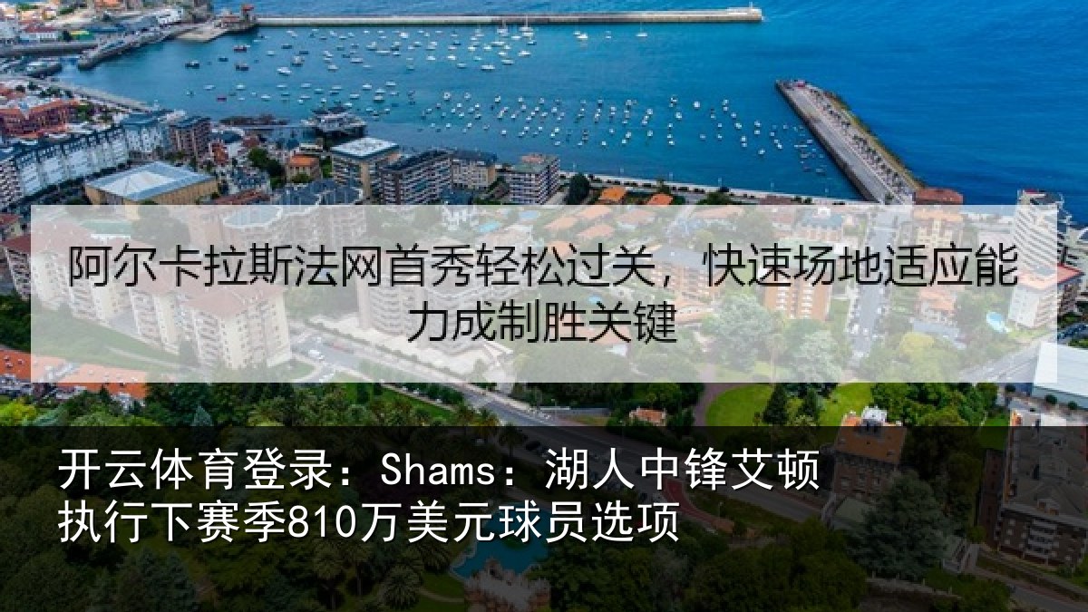 开云体育登录:Shams:湖人中锋艾顿执行下赛季810万美元球员选项